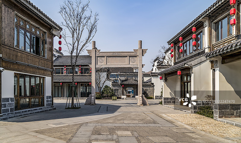 南京老门东古民居街道街景图片素材