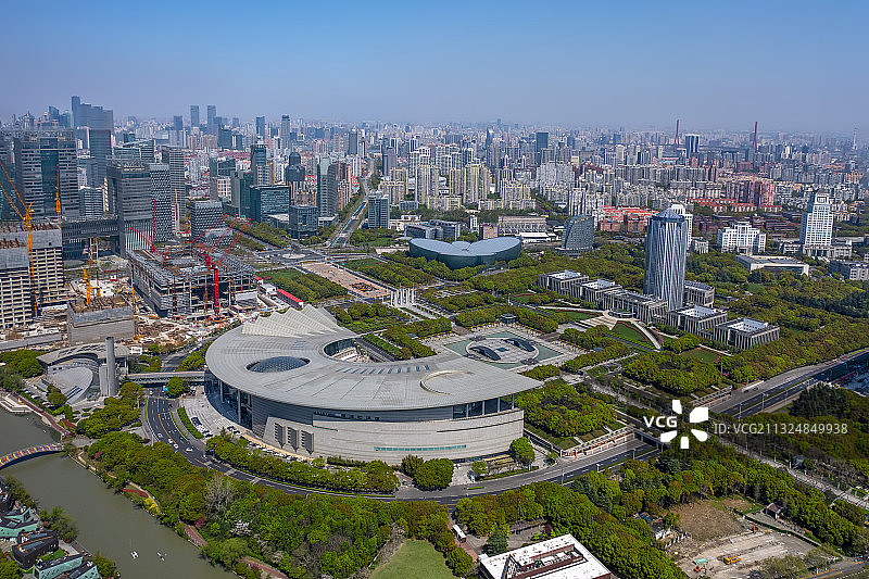 上海城市景观陆家嘴图片素材