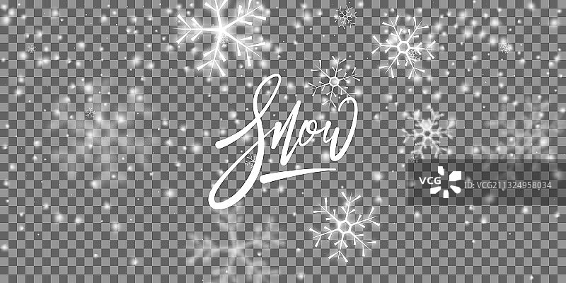 雪背景冬天圣诞雪图片素材