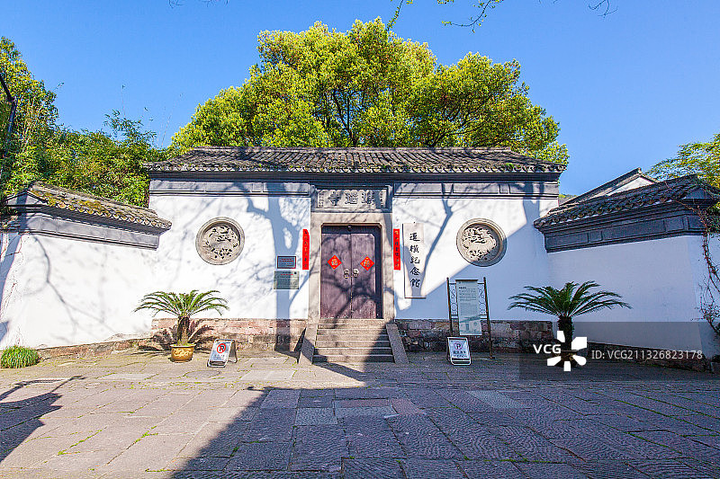 杭州北山街玛瑙寺山门图片素材