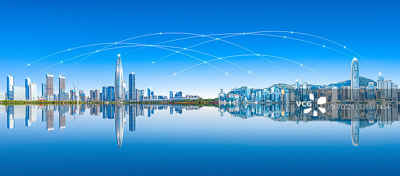 深圳香港科技城市建筑图片素材