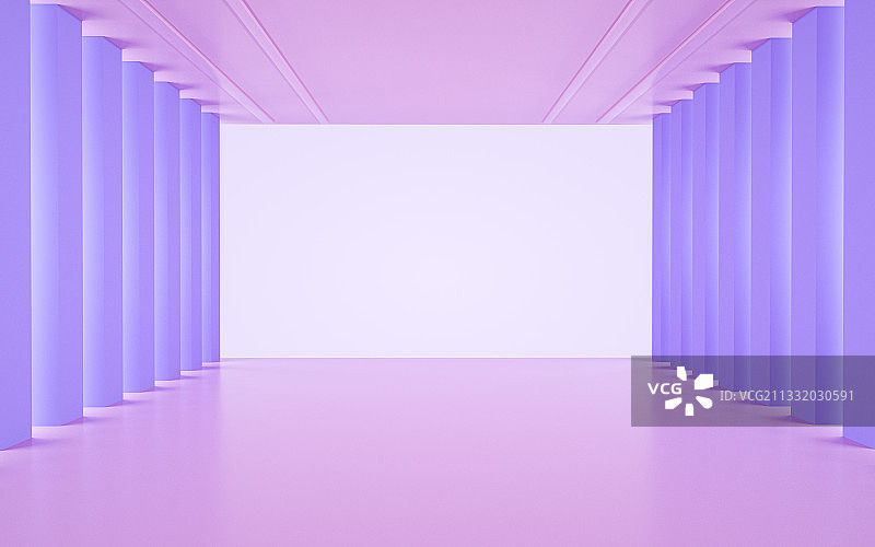 粉色三维空间背景图片素材