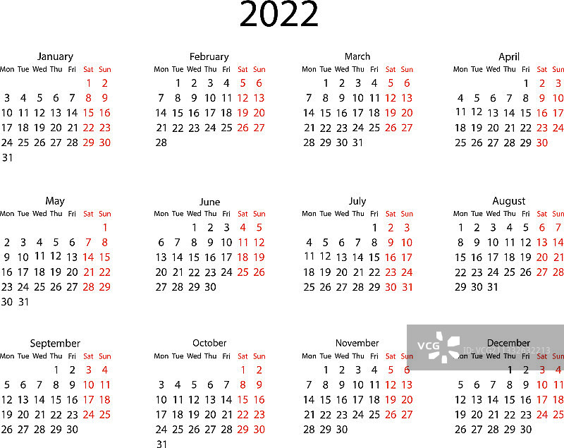 2022年日历商务组织者策划设计图片素材