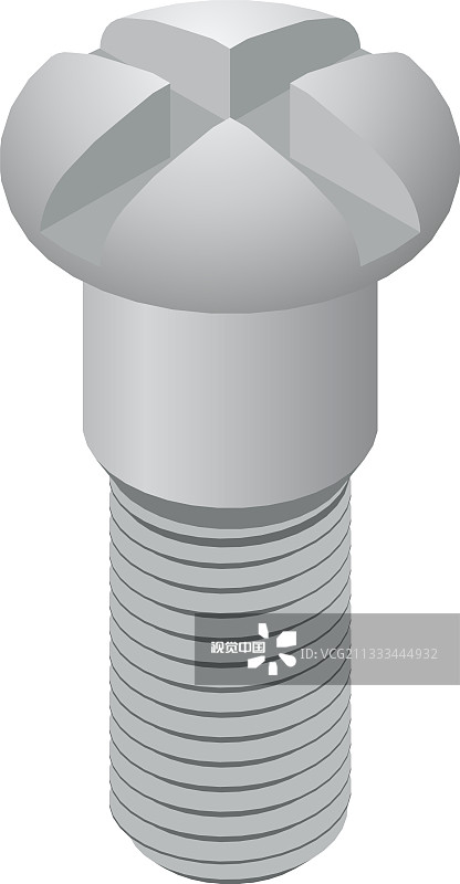 十字螺栓等距式螺钉图标图片素材