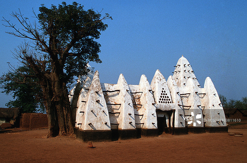 Labaranga清真寺是西非最古老的清真寺之一图片素材