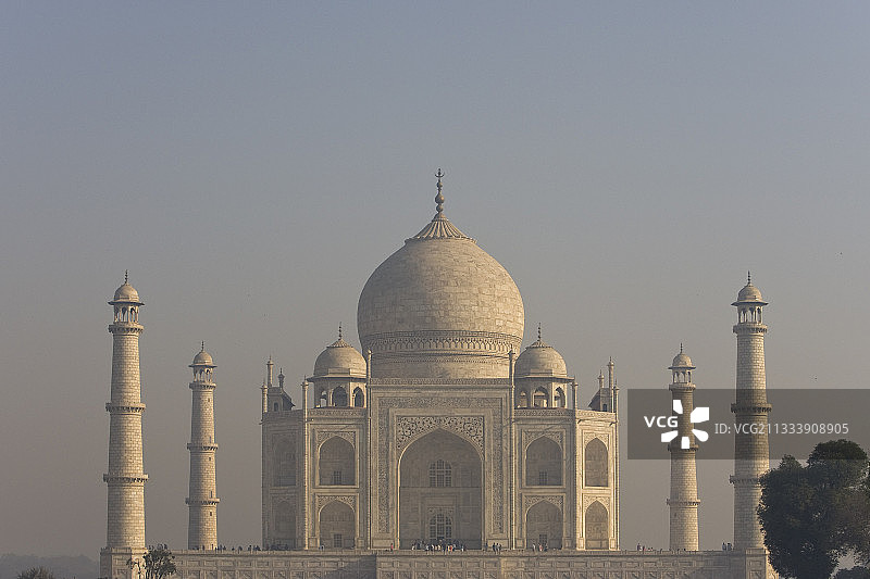 泰姬陵，印度北方邦阿格拉皇家宫殿图片素材
