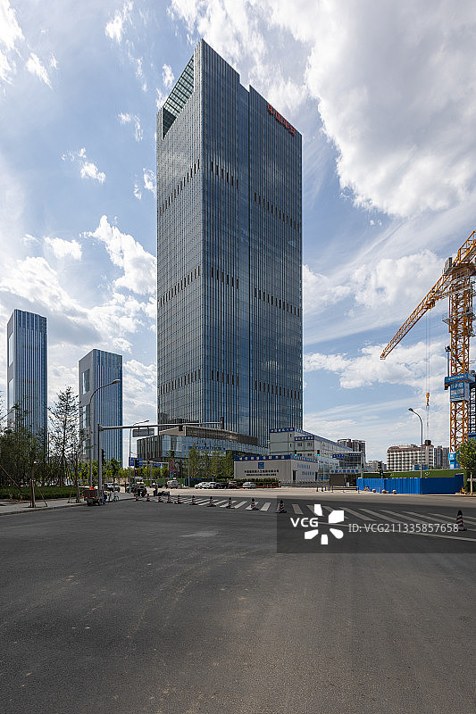 北京丽泽商务区平安金融中心外观图片素材