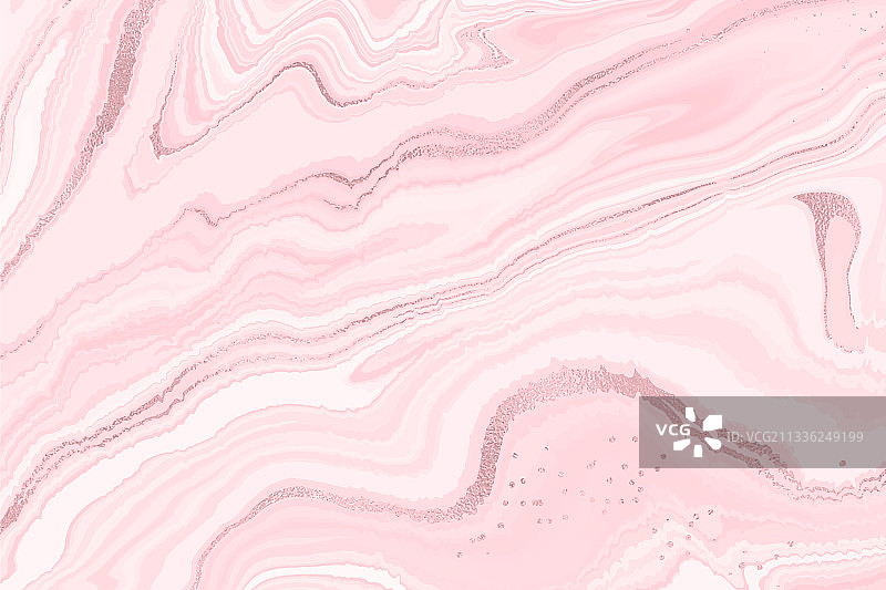 抽象的带有灰尘的粉色液体大理石背景图片素材