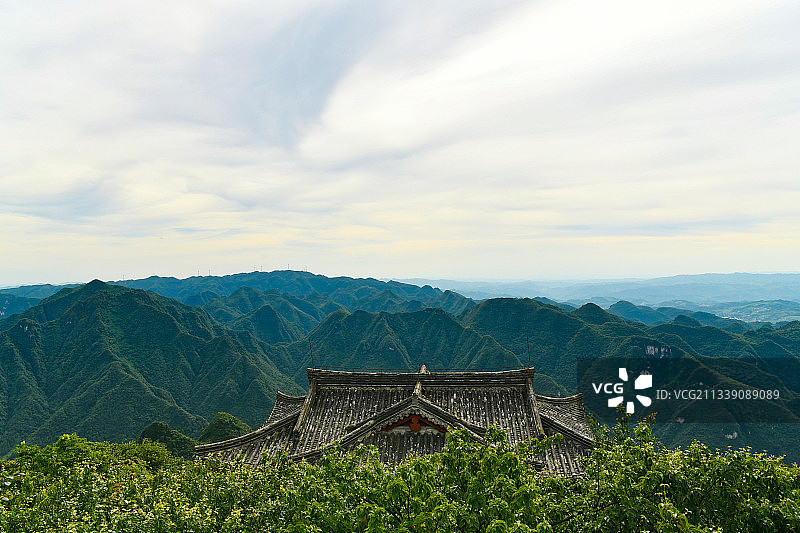 贵州省遵义市娄山关景区夏季风光图片素材