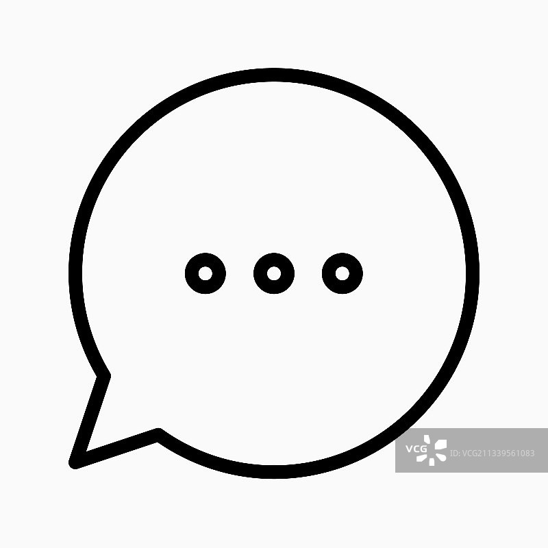 聊天气泡图标为最佳符号对话图片素材