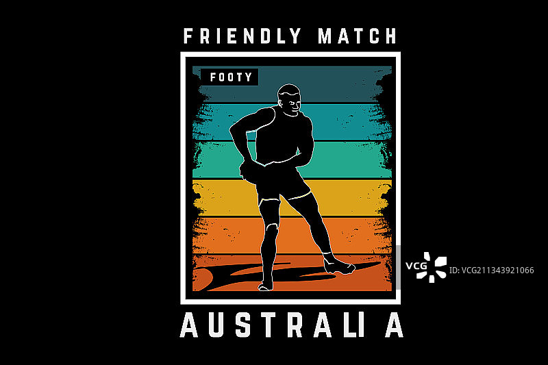 友谊赛澳式足球颜色为橙色图片素材