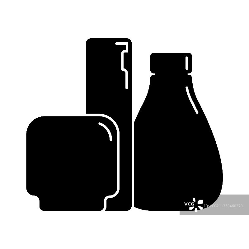三塑料化妆瓶产品油面膜霜图片素材