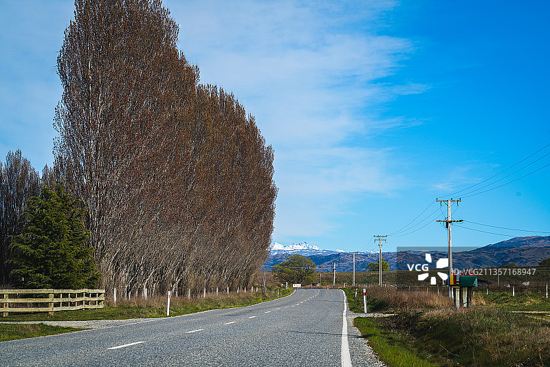 假期旅行九月新西兰自驾风光图片素材