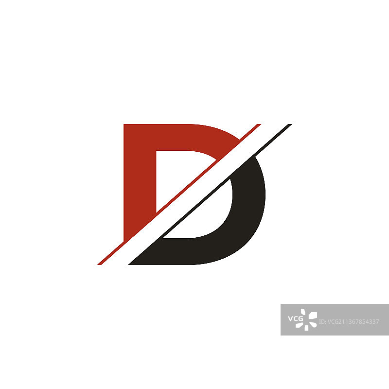字母d标志或图标设计图片素材