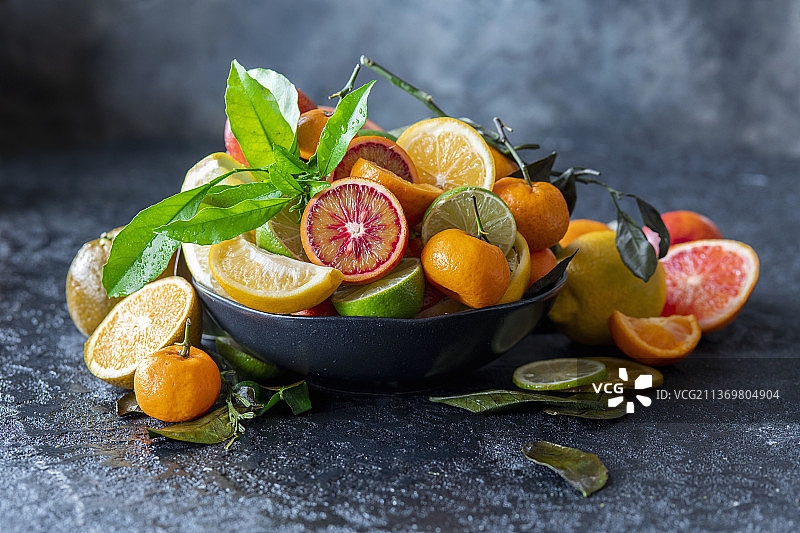 各种柑橘类的水果图片素材