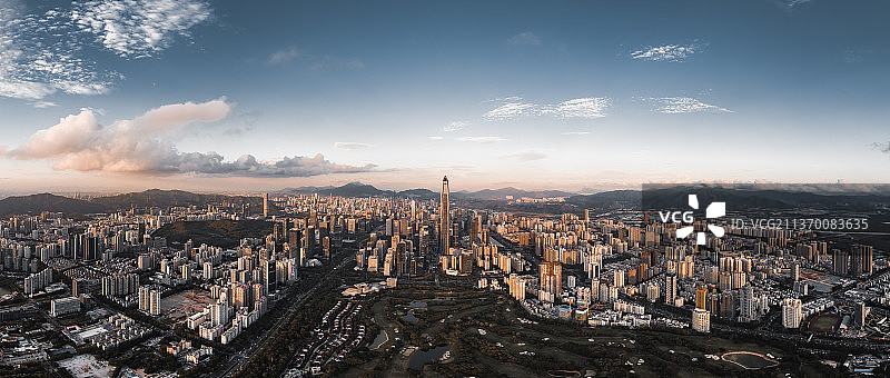 广东深圳城市风光图片素材