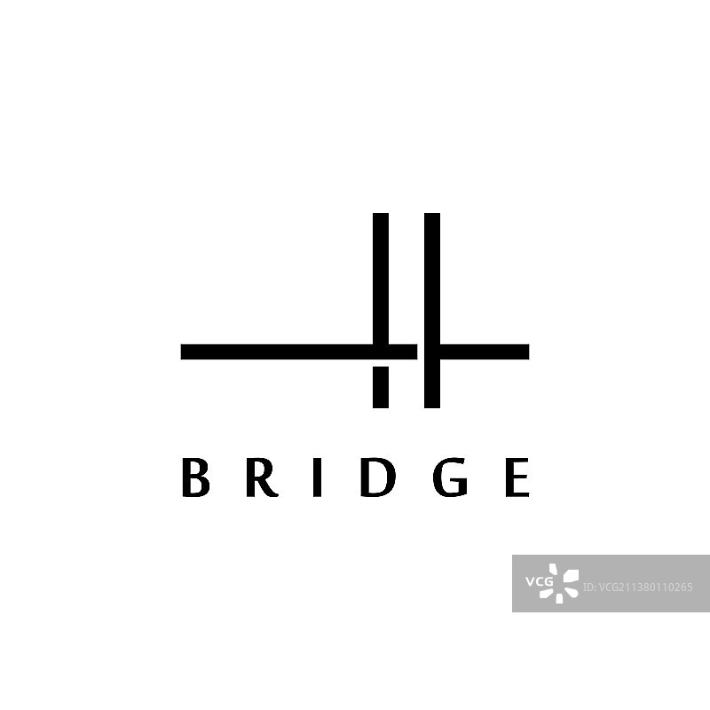 桥的标志图片素材
