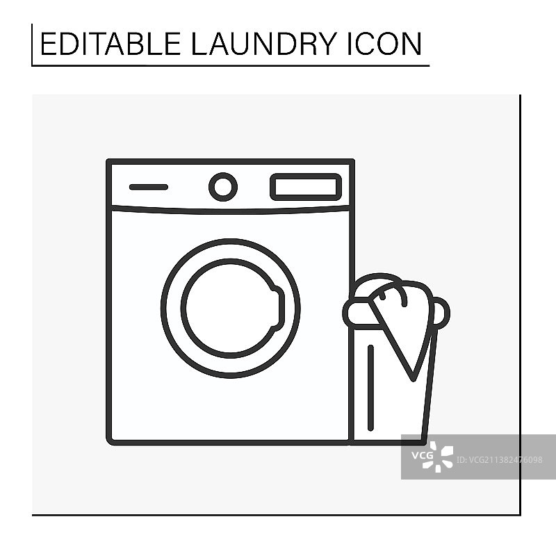 洗衣机生产线图标图片素材