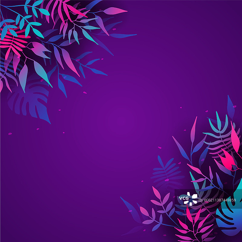 花卉背景鲜明的梯度颜色纹理图片素材
