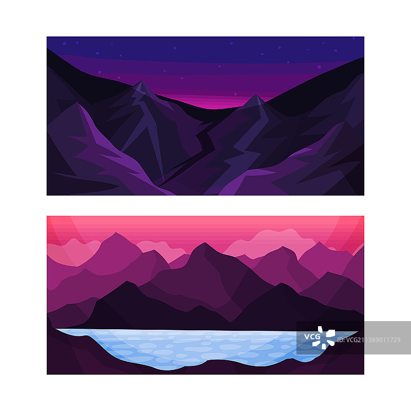 日出时的紫金山景观图片素材
