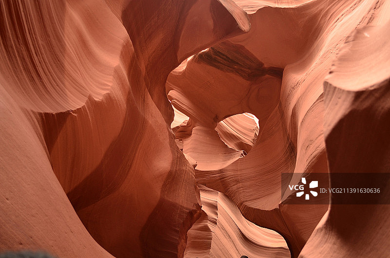 神奇的红岩峡谷纹理墙图片素材