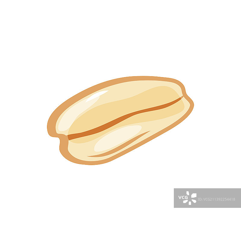 燕麦片图标在一个白色孤立的背景燕麦图片素材