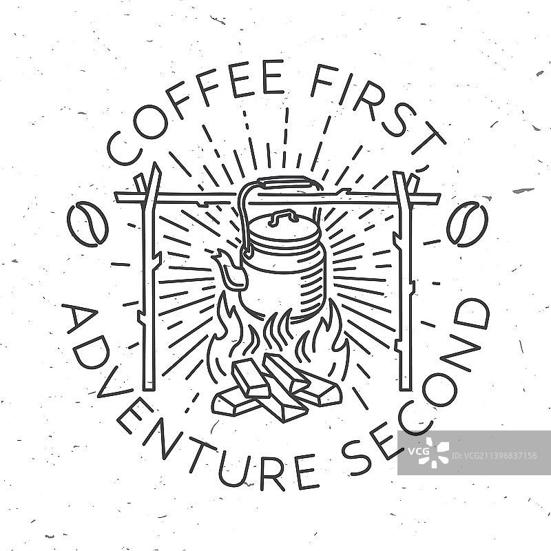 咖啡第一冒险第二图片素材