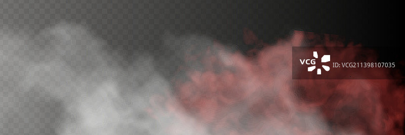 雾或烟隔绝透明特效图片素材