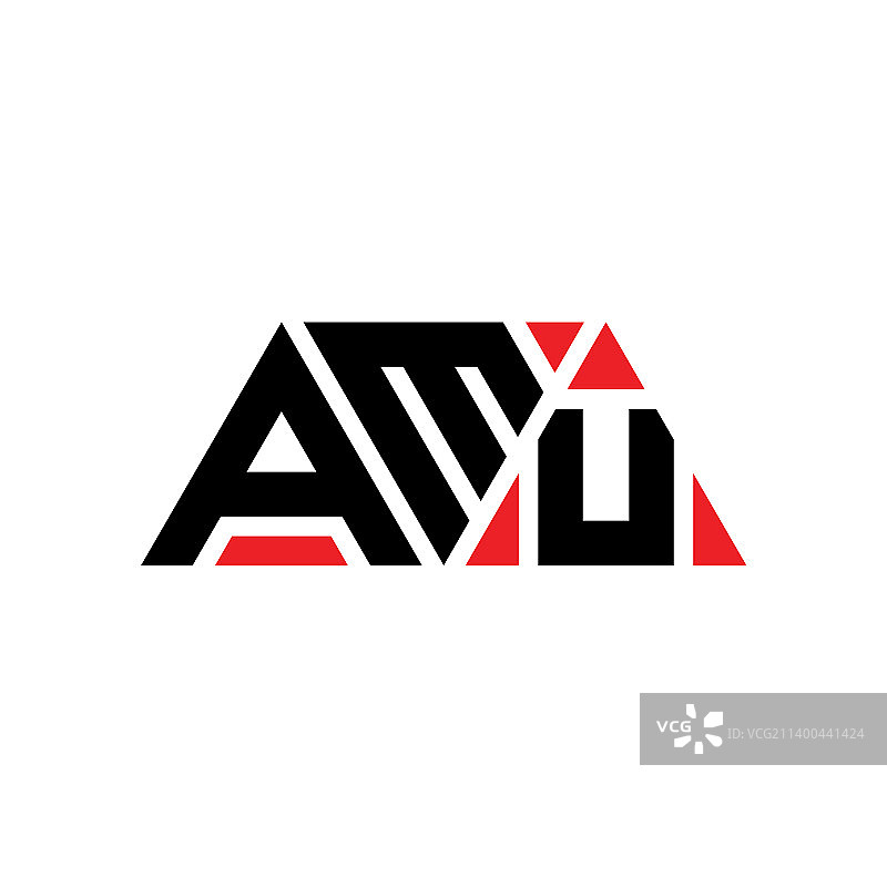 阿姆三角形字母标志设计用三角形图片素材