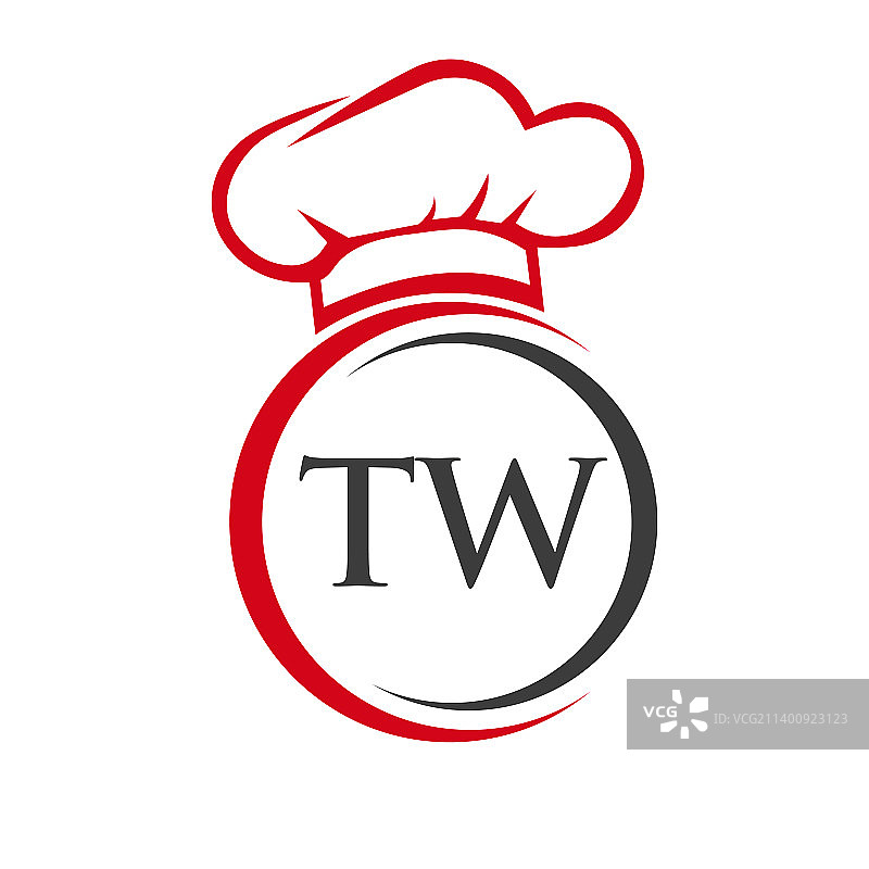 餐厅标志的首字母tw图片素材