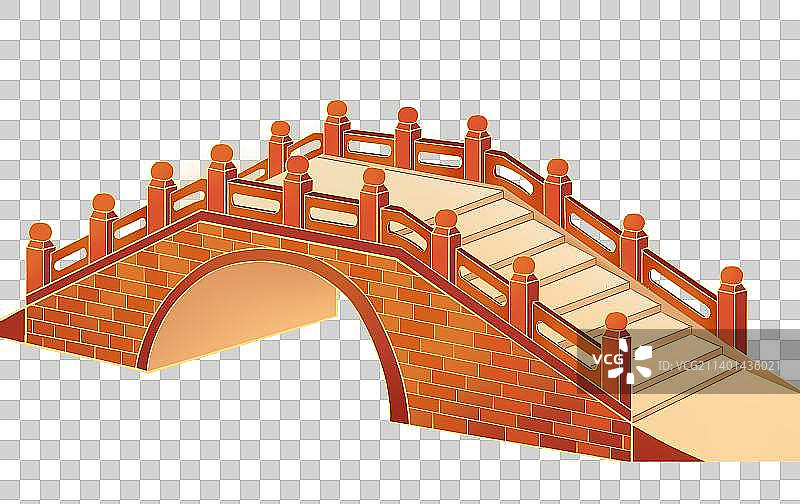 拱桥元素图片素材