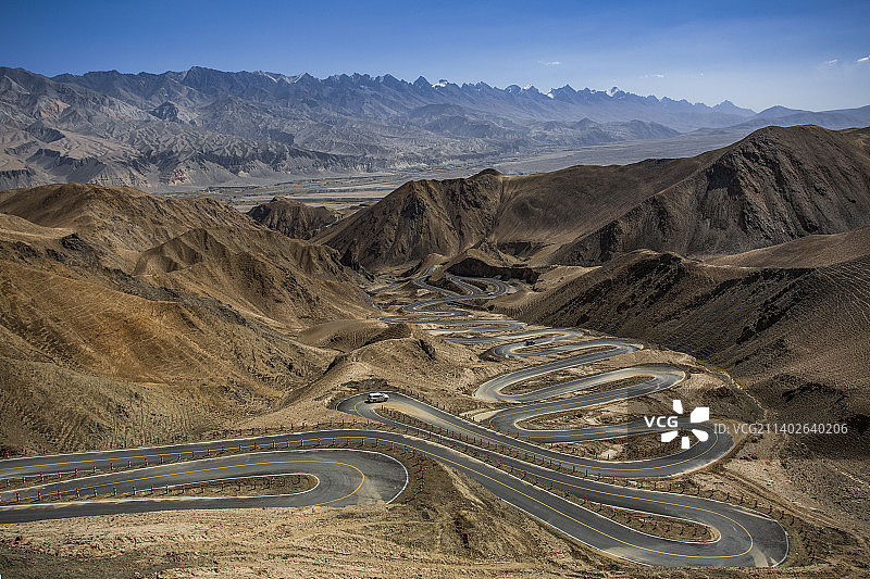 新疆独库公路旅行 远方图片素材