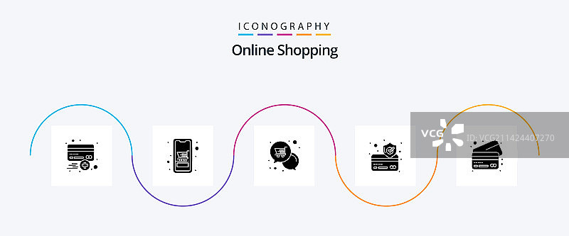网上购物符号5图标包包括图片素材