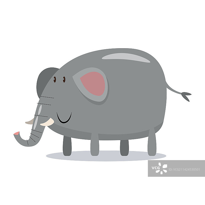 大象卡通人物图片素材