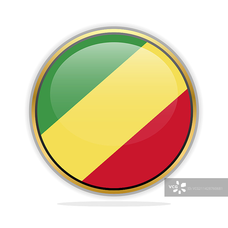 按钮标志设计模板刚果共和国图片素材
