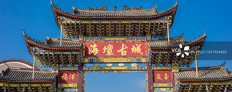 中式牌楼图片素材