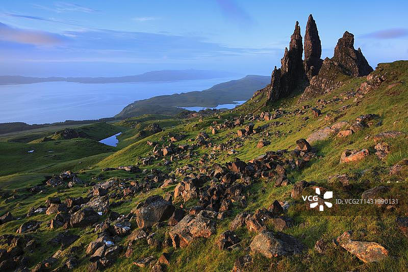 斯托尔老人，斯凯岛，苏格兰，大不列颠图片素材