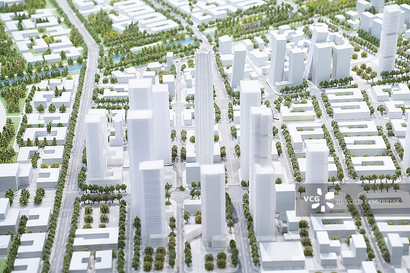 深圳市当代艺术与城市规划馆特区城市建筑模型展览图片素材