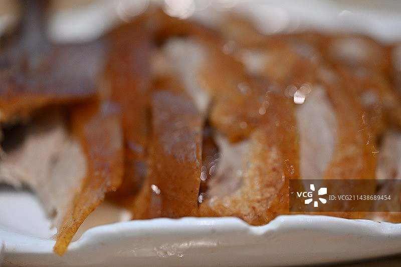 北京烤鸭美食拍摄烤鸭图片素材