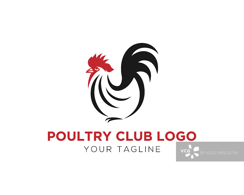 家禽俱乐部标志设计灵感图片素材