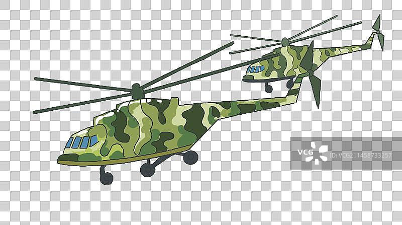 绿色 直升机 迷彩图片素材