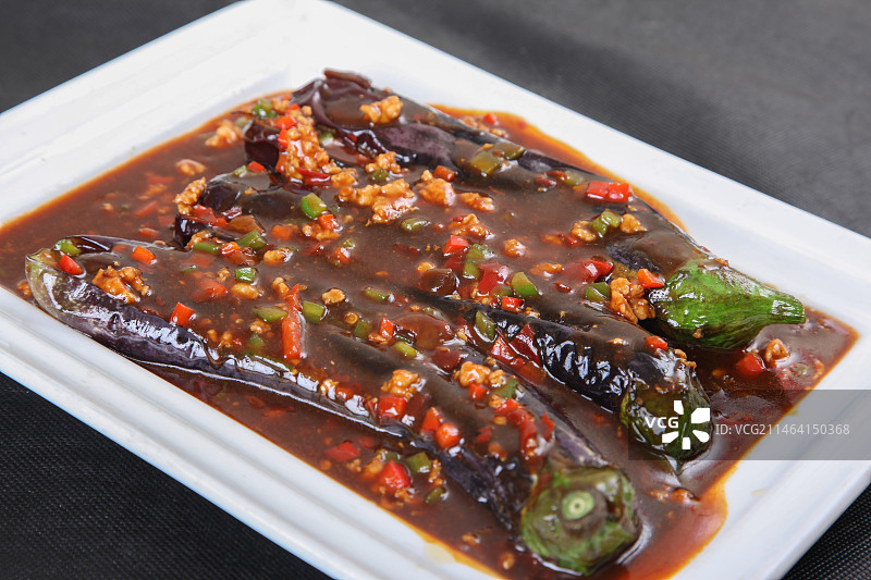 中餐美食-肉沫茄子图片素材