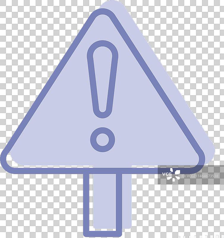 道路工程图标涉及道路标志符号二图片素材