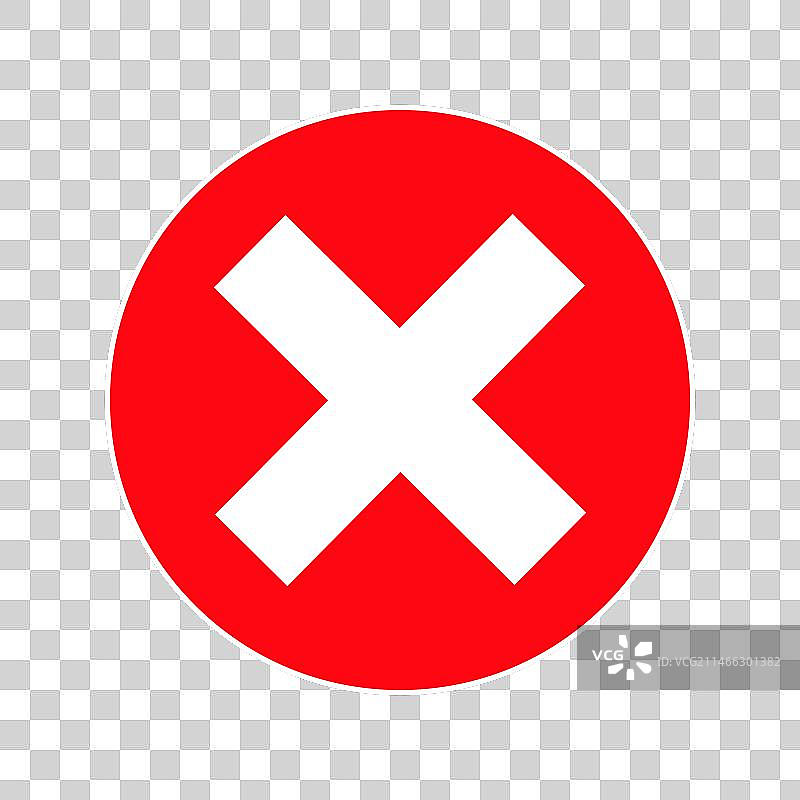 红十字复选标记孤立图片素材