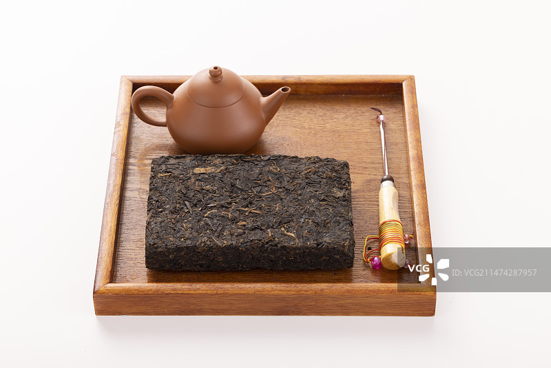 普洱茶 茶砖图片素材