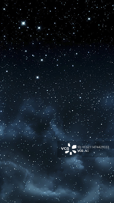 【AI数字艺术】数码夜景星空场景抽象图形海报背景图片素材