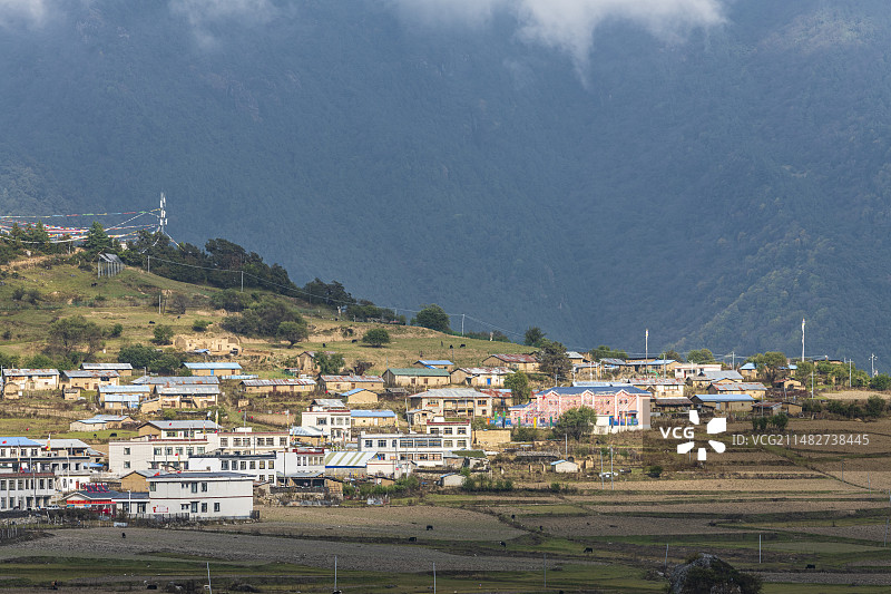 西藏吉隆沿途风光图片素材