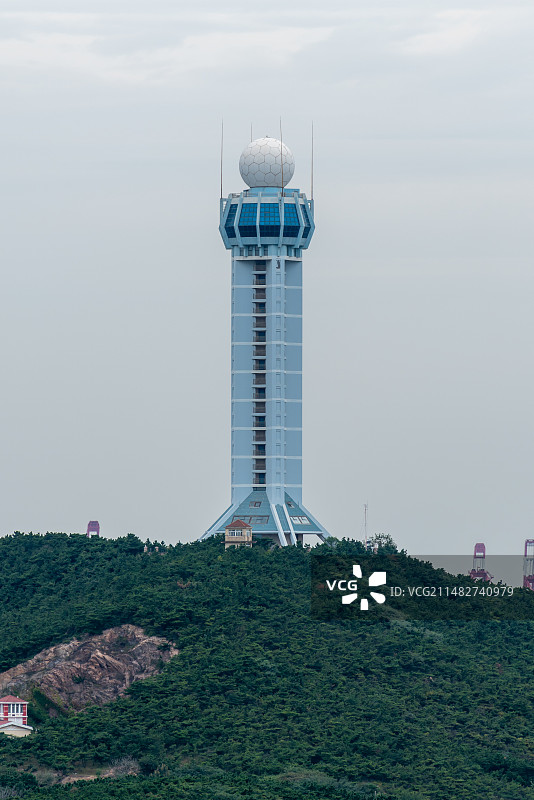 青岛气象雷达站图片素材