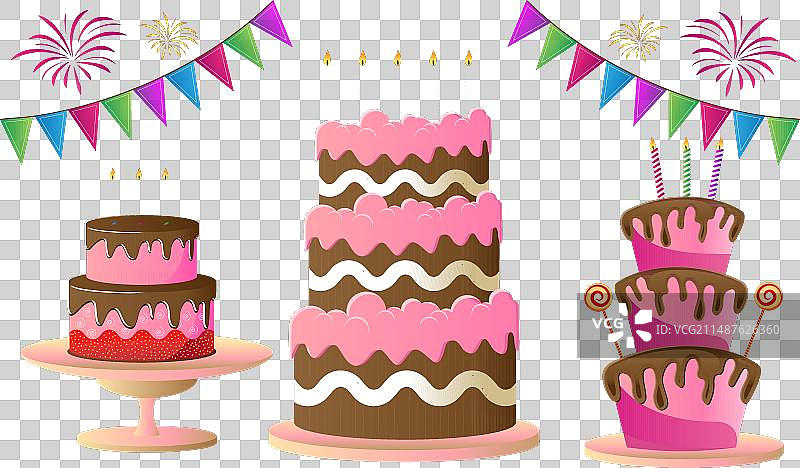 庆祝生日蛋糕图片素材
