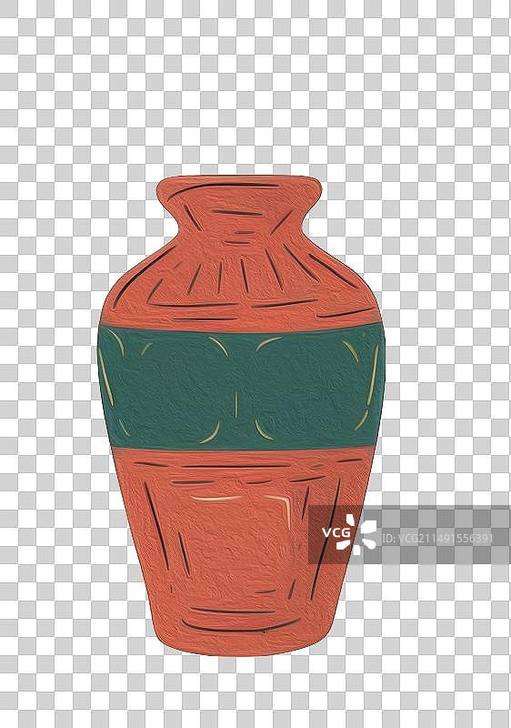 免抠复古花瓶素材图片素材